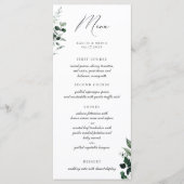 Menu de verdure botanique naturelle (Devant)