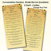 Menu Début De La Conversation - Casser Les Questions Su