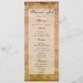 Menu Déclaration d'indépendance 📜 Parchemins historiqu (Devant)