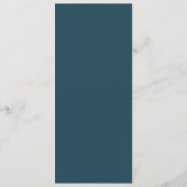 Menu Dégradé Navy Élégant (Dos)
