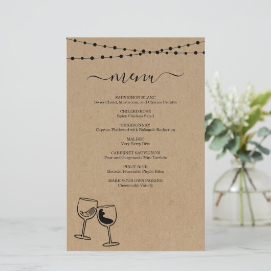 Menu Dégustation (Debout devant)