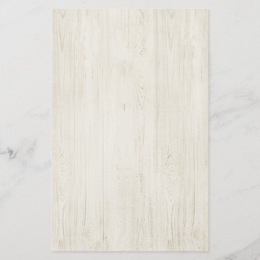 Menu Dégustation (Dos)