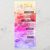 Menu Délicieux (Devant)