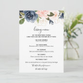 Menu délicieux automne floral baiser (Debout devant)