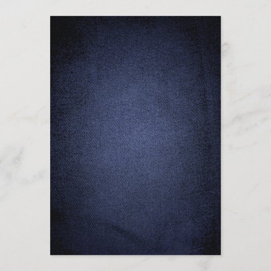 Menu Denim and Pearls (Dos)