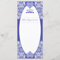 Dentelle en céramique Bleu de Grèce