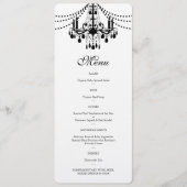 Menu d'entreprise de dîner (Devant)