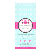 Menu des prix de la boulangerie Cupcake and Cake P (Dos)