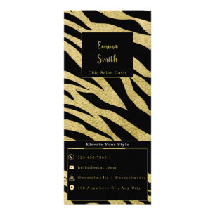 Menu des services de beauté personnalisables