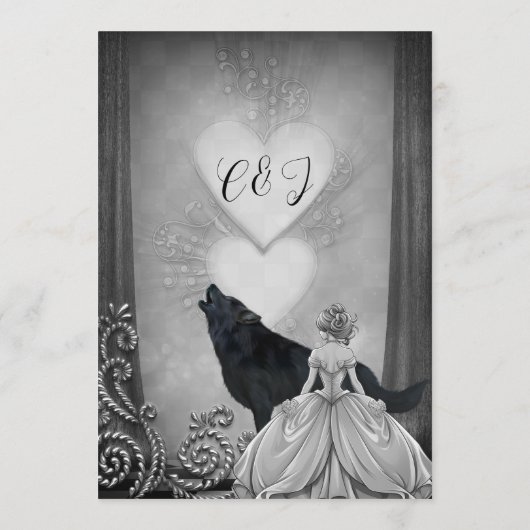 Menu Design élégant et sombre (Dos)