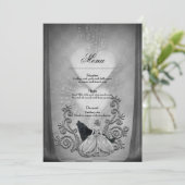 Menu Design élégant et sombre (Debout devant)