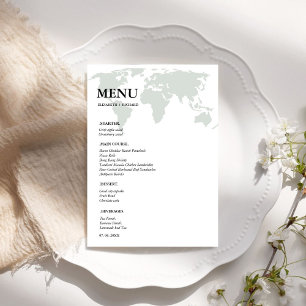 Menu Destination Mot mariage Fête des mariées