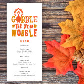 Menu Dîner Amical Gobble Til You Wobble