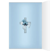 Menu Dîner Carte Première Sainte Communion 2 (Intérieur (Gauche))