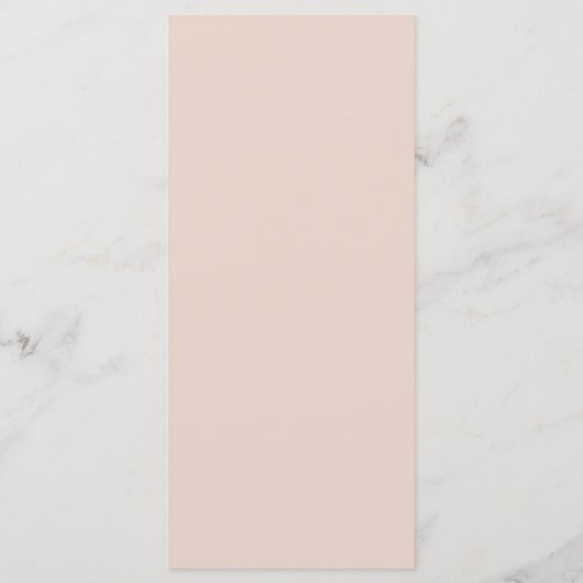 Menu Dîner de campagne Clear Mountain (Dos)