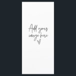 Menu Dîner de la carte d'événement du Mariage de c<br><div class="desc">Ajoutez votre modèle acheté à cette affiche vierge pour le signe personnalisé parfait pour votre mariage ou événement.</div>