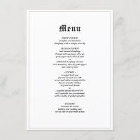 Dîner de mariage minimaliste rustique gothique élé