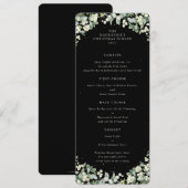 Menu Dîner de Noël à la Myrtille des marais Plat 4 Serv (Devant / Derrière)