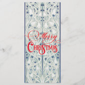 Menu Dîner de Noël Festif Festif Foliage (Dos)