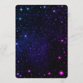 Menu Dîner | Galaxie (Dos)