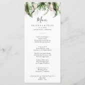 Menu Dîner Gold Tropical Greenergie (Devant)