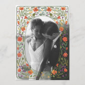 Menu Dîner Illustré de cépages de Californie (Dos)