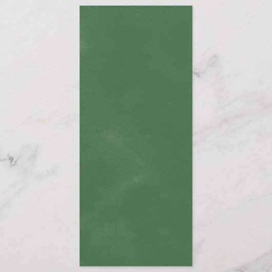 Menu Dîner Mariage Wild Tropical Palm (Dos)