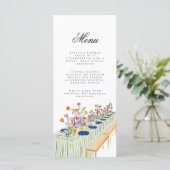 Menu Diner | Poppy + Patrick (Staand voorkant)