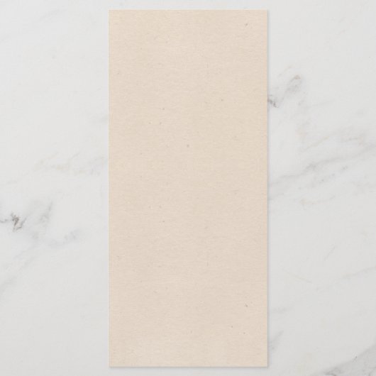 Menu Dîner Thanksgiving (Dos)