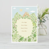 Menu Dino-Mite Party (Debout devant)