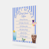 Menu Dirty Soda personnalisé | Panneau de la barre (Angle)