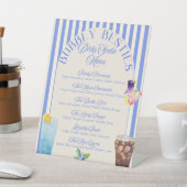 Menu Dirty Soda personnalisé | Panneau de la barre (In SItu)