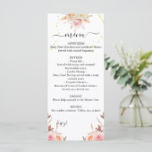 Menu double Dahlia et Mariage Rose (Debout devant)