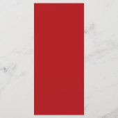 Menu Double Happiness Lanternes Rouges Mariage Chic Chi (Dos)