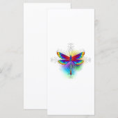 Menu Dragonfly en arc-en-ciel (Devant / Derrière)