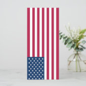 Menu Drapeau américain (Debout devant)