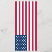 Menu Drapeau américain (Devant)