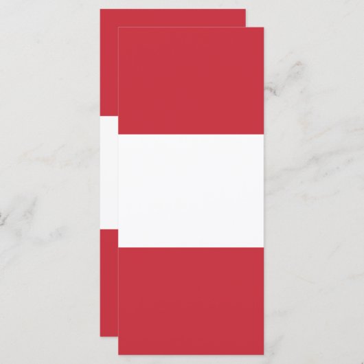 Menu Drapeau autrichien (Devant / Derrière)