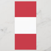 Menu Drapeau autrichien (Devant)