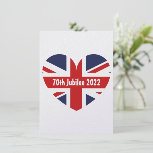 Menu Drapeau britannique du 70e jubilé 2022 (Debout devant)