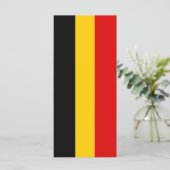 Menu Drapeau de Belgique (Debout devant)