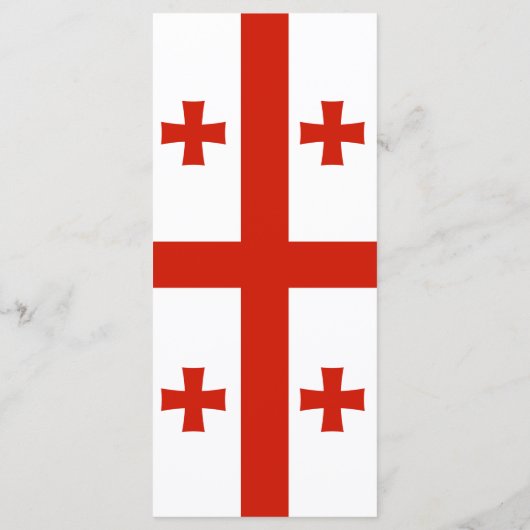Menu Drapeau de Géorgie (Dos)