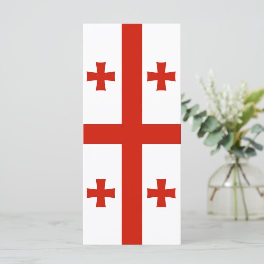 Menu Drapeau de Géorgie (Debout devant)