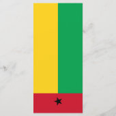 Menu Drapeau de Guinée-Bissau (Dos)