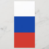 Menu Drapeau de la Russie (Dos)
