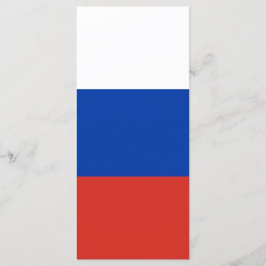 Menu Drapeau de la Russie (Dos)
