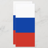 Menu Drapeau de la Russie (Devant / Derrière)
