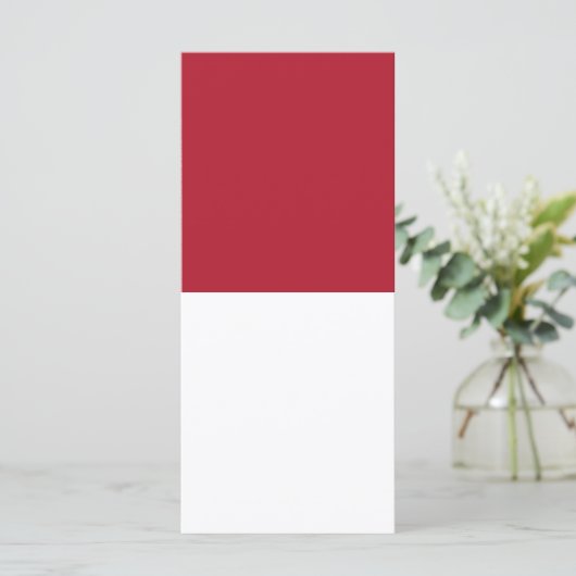 Menu Drapeau de Monaco (Debout devant)