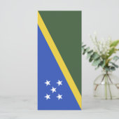 Menu Drapeau des Îles Salomon (Debout devant)