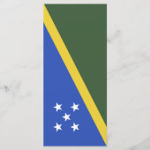 Menu Drapeau des Îles Salomon (Devant)